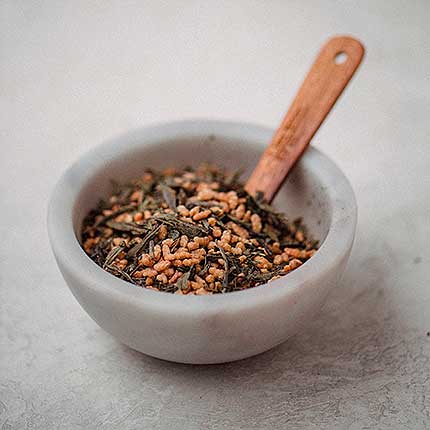 Genmaicha Thé vert genmaicha du japon
