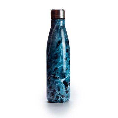 Thermos bouteille bleu