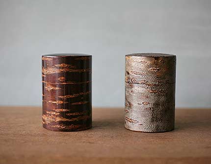 Boite à thé en bois