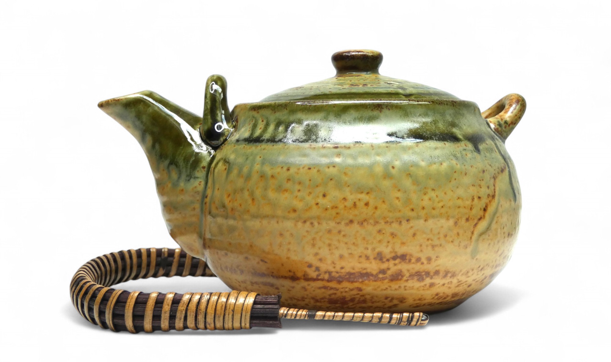 dobin verte Théière japonaise avec filtre et anse